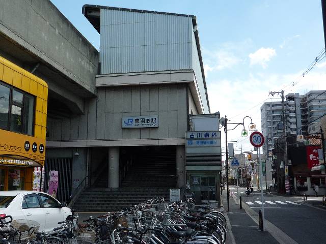 　阪和線　東羽衣駅へ徒歩約20分。自転車で約８分！