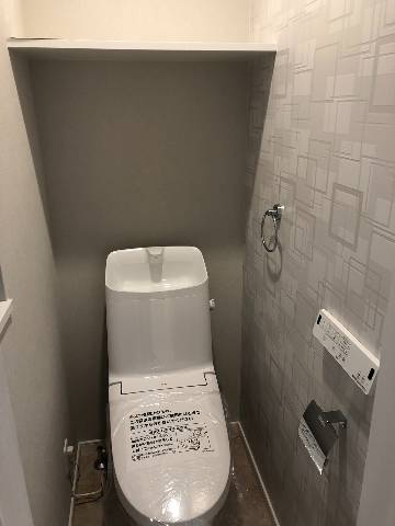 ララタウン栂美木多（堺市南区原山台５丁）新築一戸建て　シャワートイレが標準です