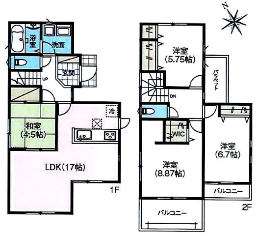 　その他間取り　4号地