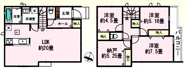 　その他間取り　B号地