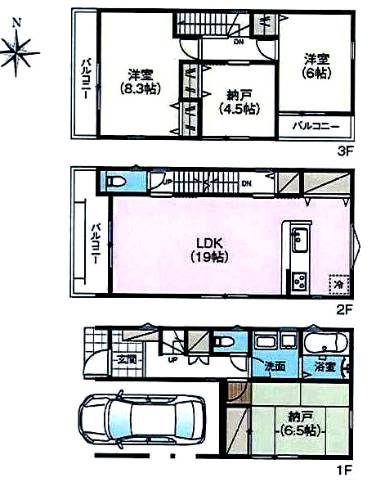 　その他間取り　2号地