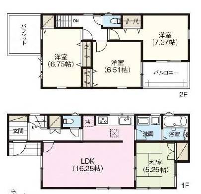　２号棟　3380万円