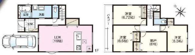 　1号棟　3480万円
